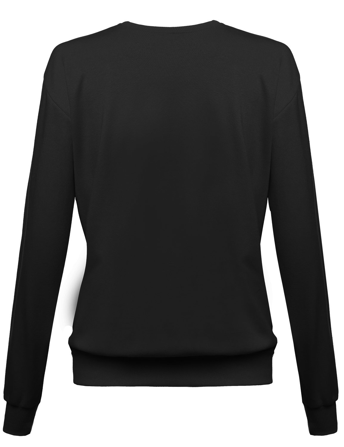 Women's Classic Crewneck Sweatshirt - Soft Cotton Pullover for Casual Wear, Lounge & Everyday Comfort - Perfect for Fall & Winter Outfits