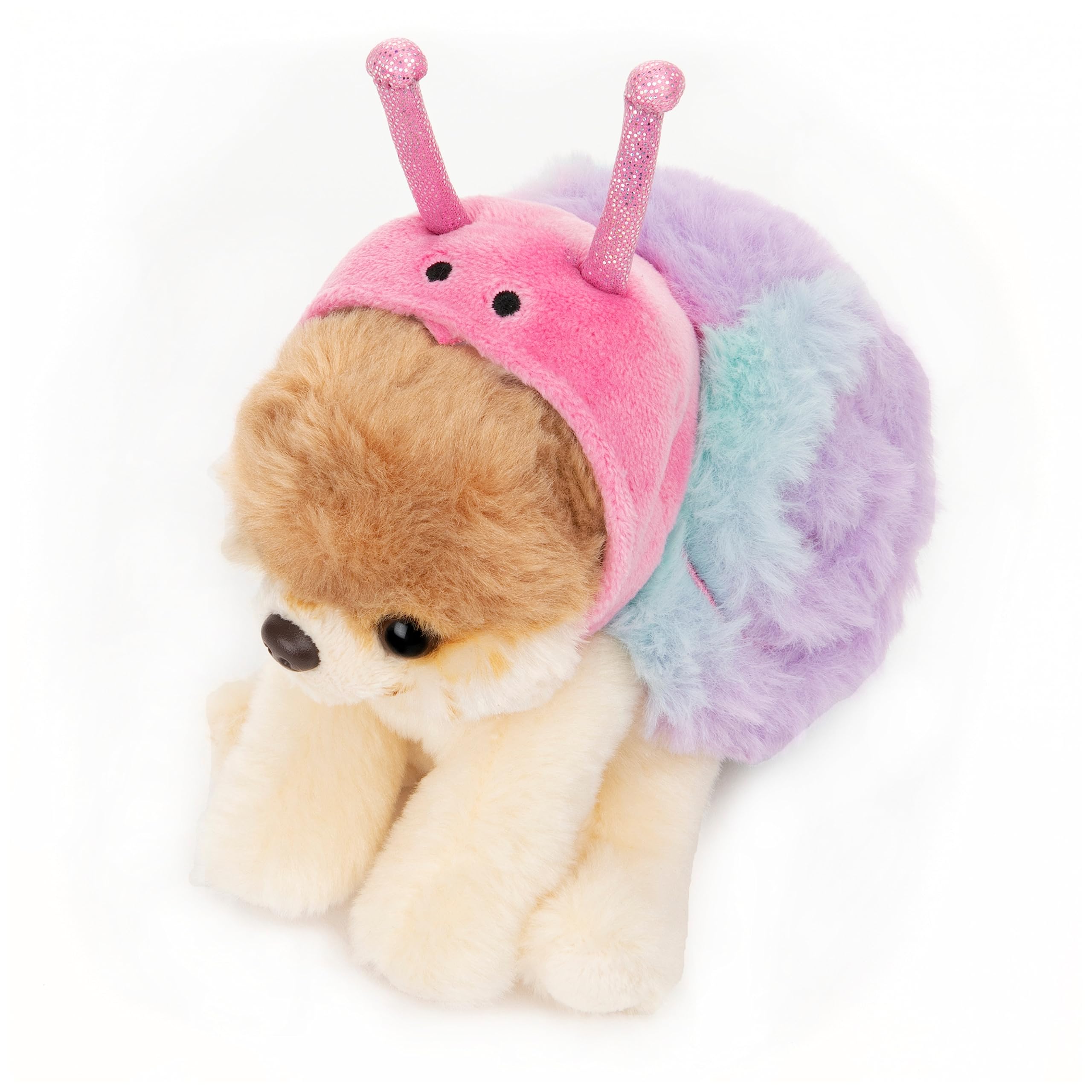GUND Boo - The World's Cutest Dog Plush Toy, Itty Bitty Boo Snail #60 Stuffed Animal (5