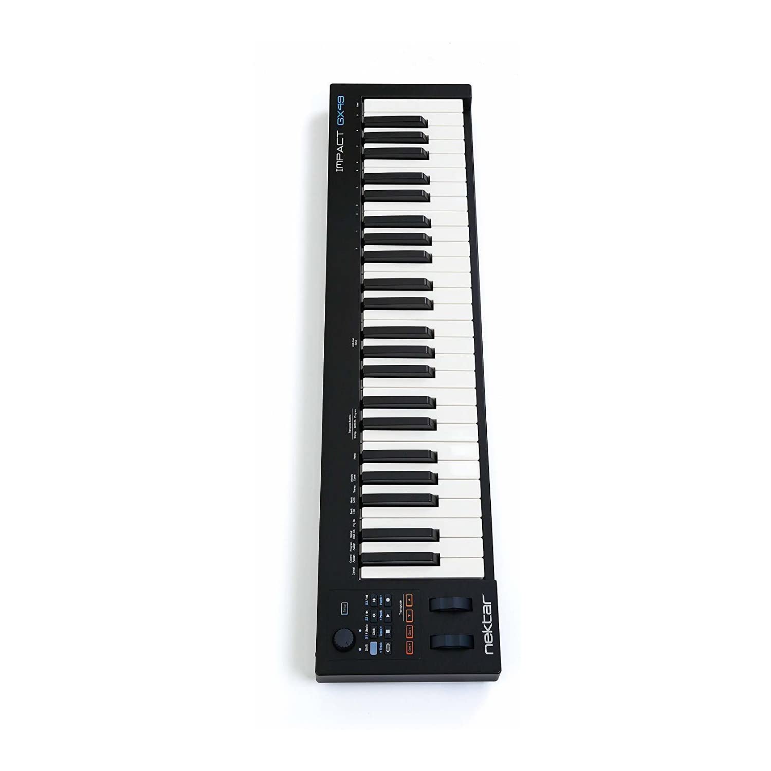 Nektar Impact GX49 49-Key USB MIDI Keyboard Controller - Premium Music Production Tool for Home Studio & Live Performances