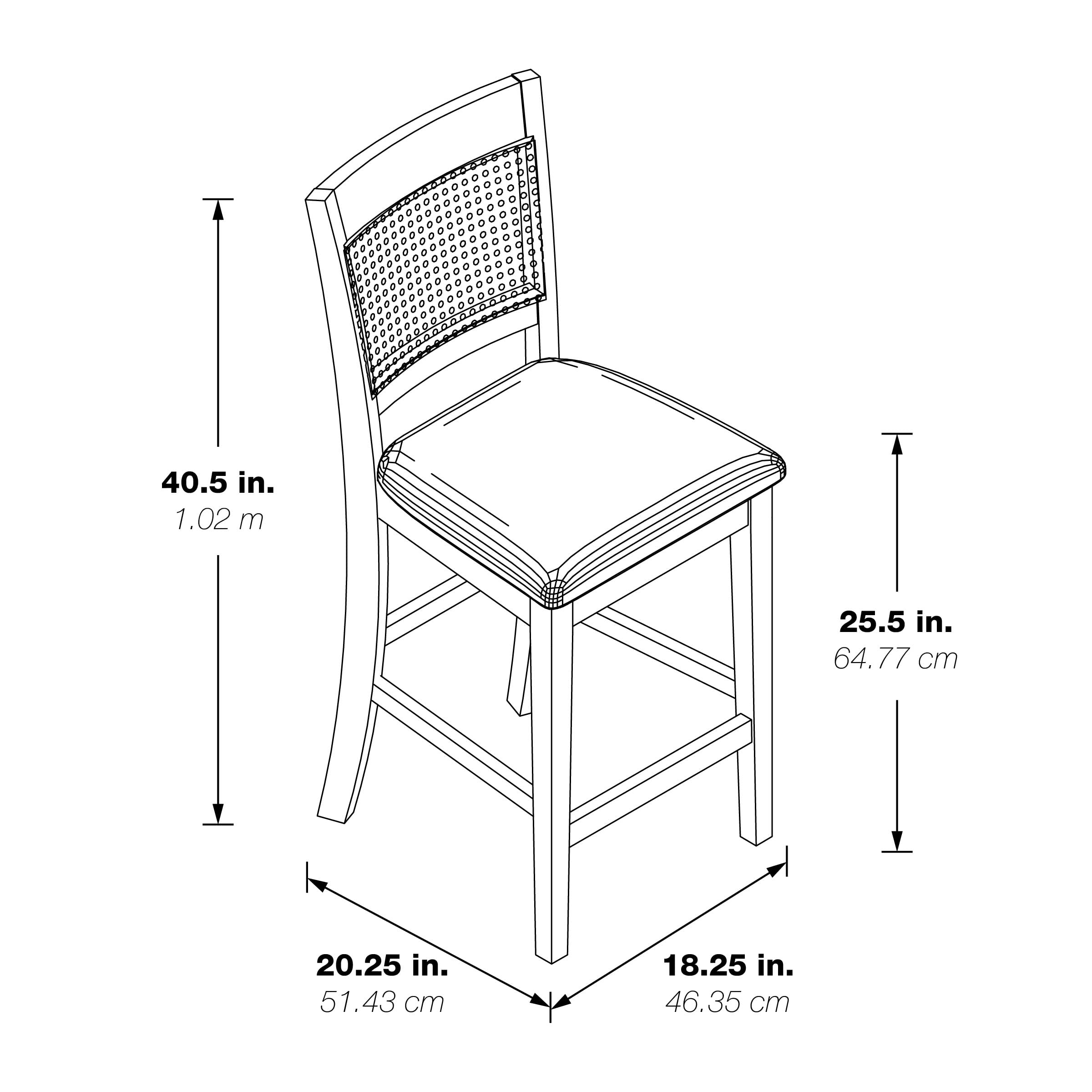 OSP Home Furnishings Walden Classic 24