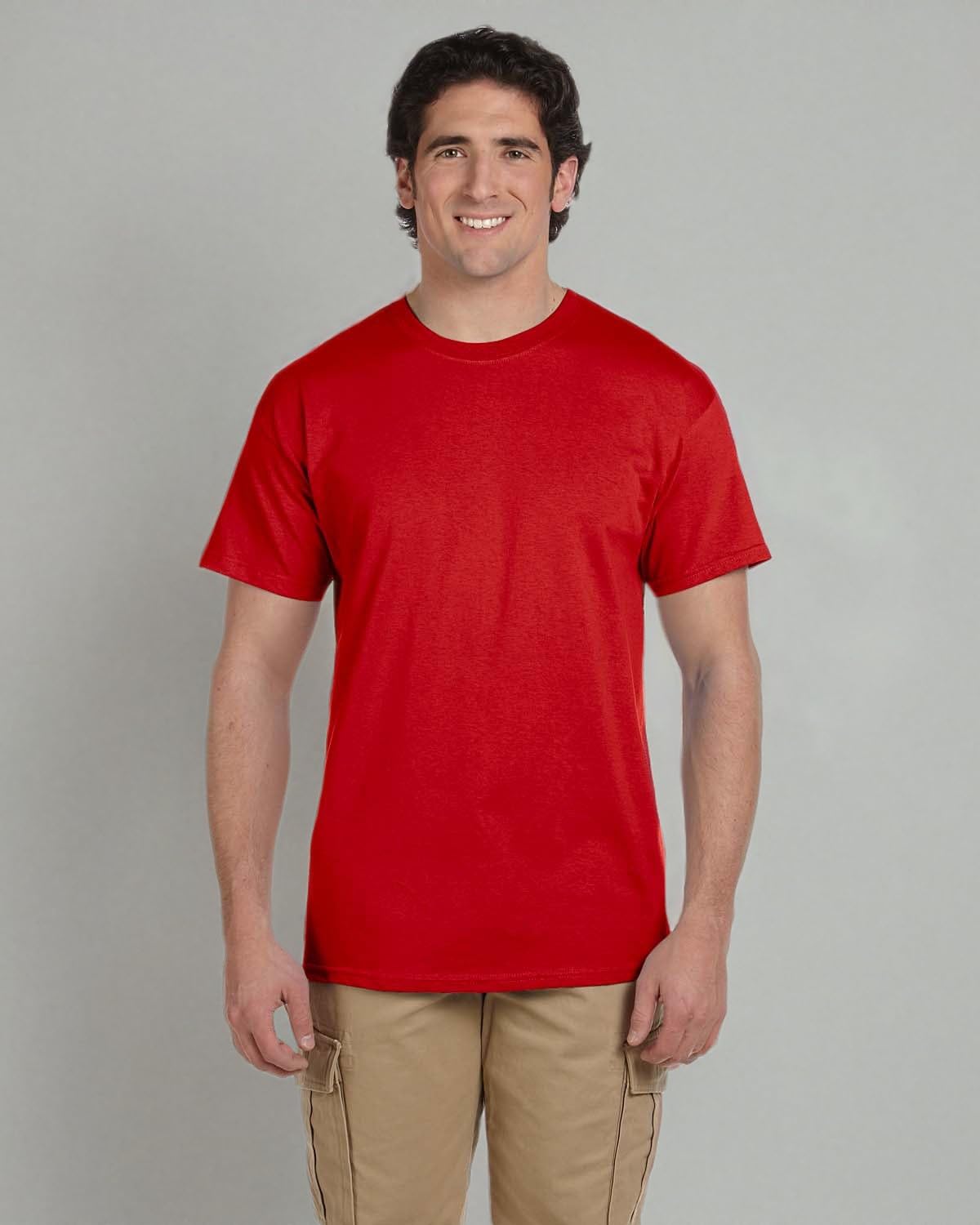 Fruit of the Loom Men's Modern Fit T-Shirt - Soft Cotton Crew Neck Tee for Casual Wear & Everyday Comfort | Perfect for Work, Gym, and Lounge