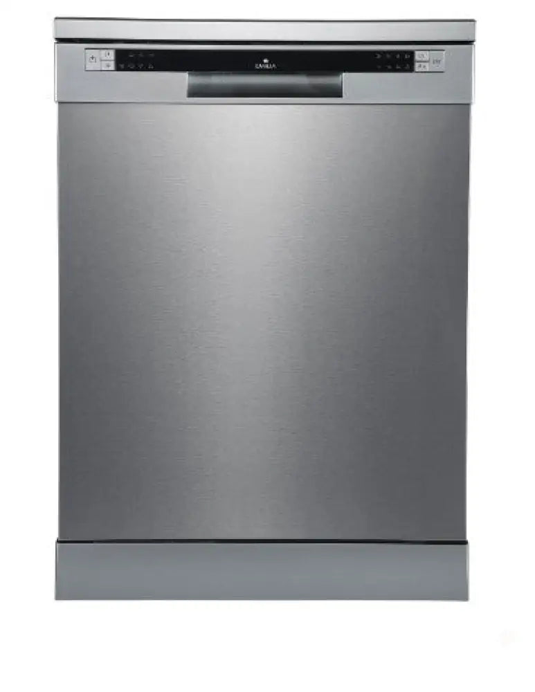 Emilia EDW64SS 24 Inch Freestanding Dishwasher - Energy Star Certified, Stainless Steel Finish, Quiet Operation for Open Kitchen & Small Spaces