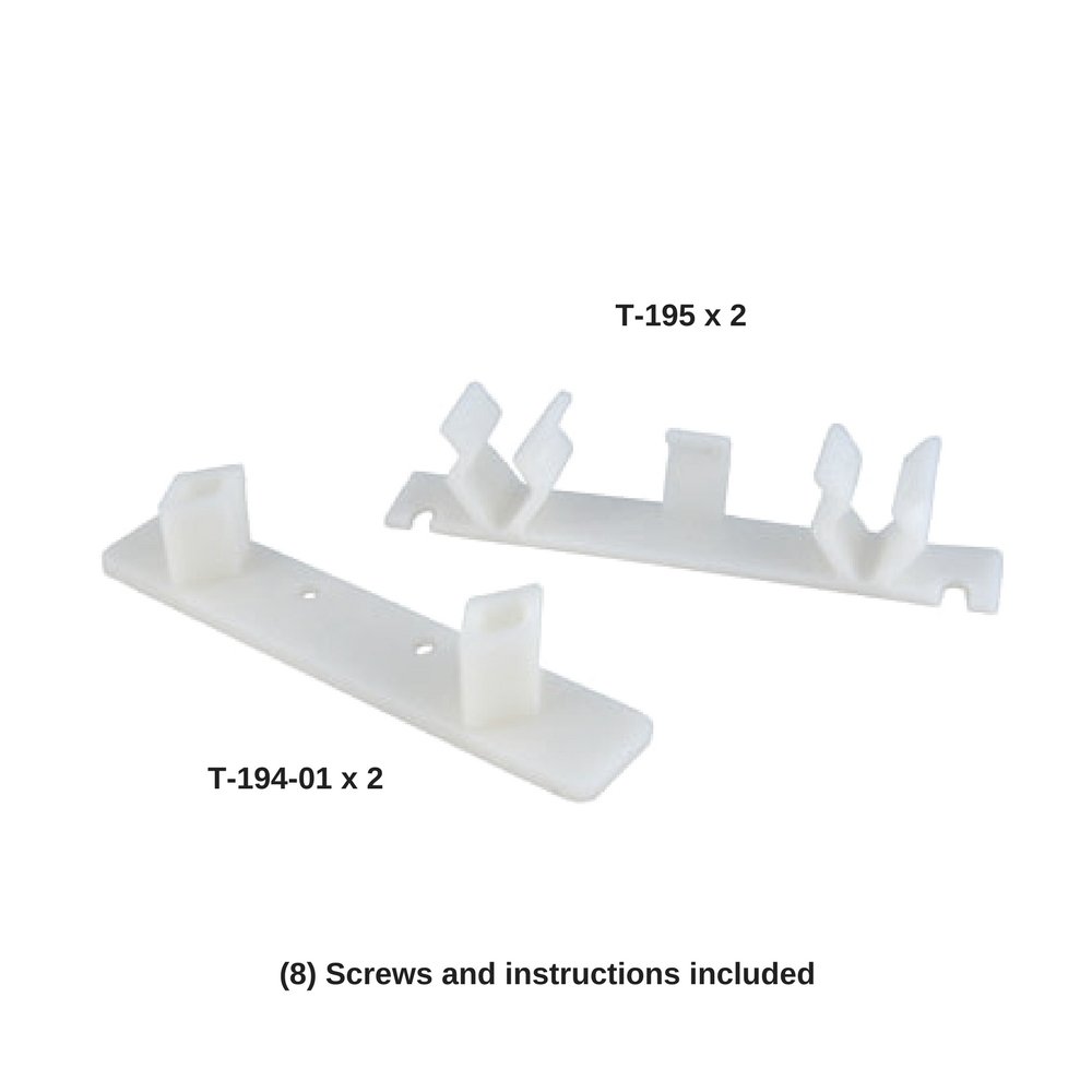 Tenn-Tex False Front Cabinet Clips Set (4 1/4