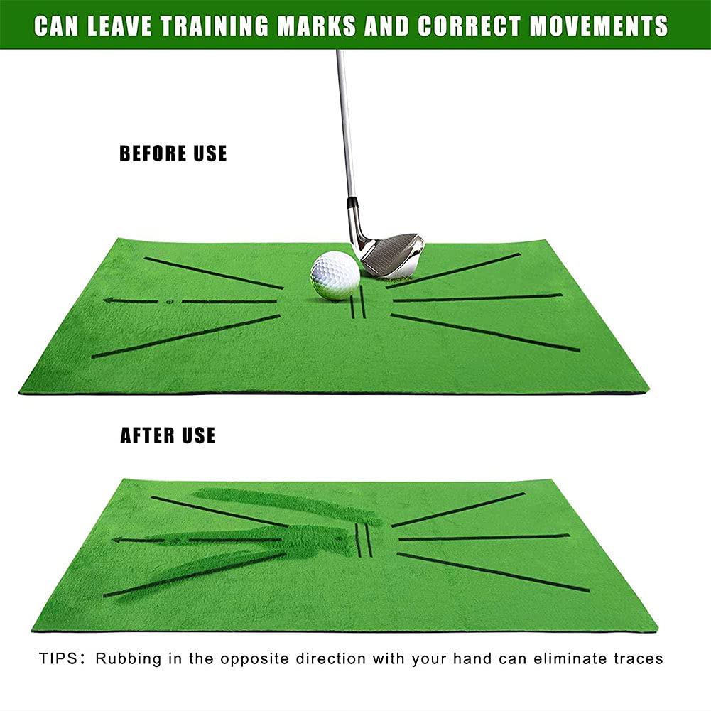 Portable Golf Swing Training Mat 12
