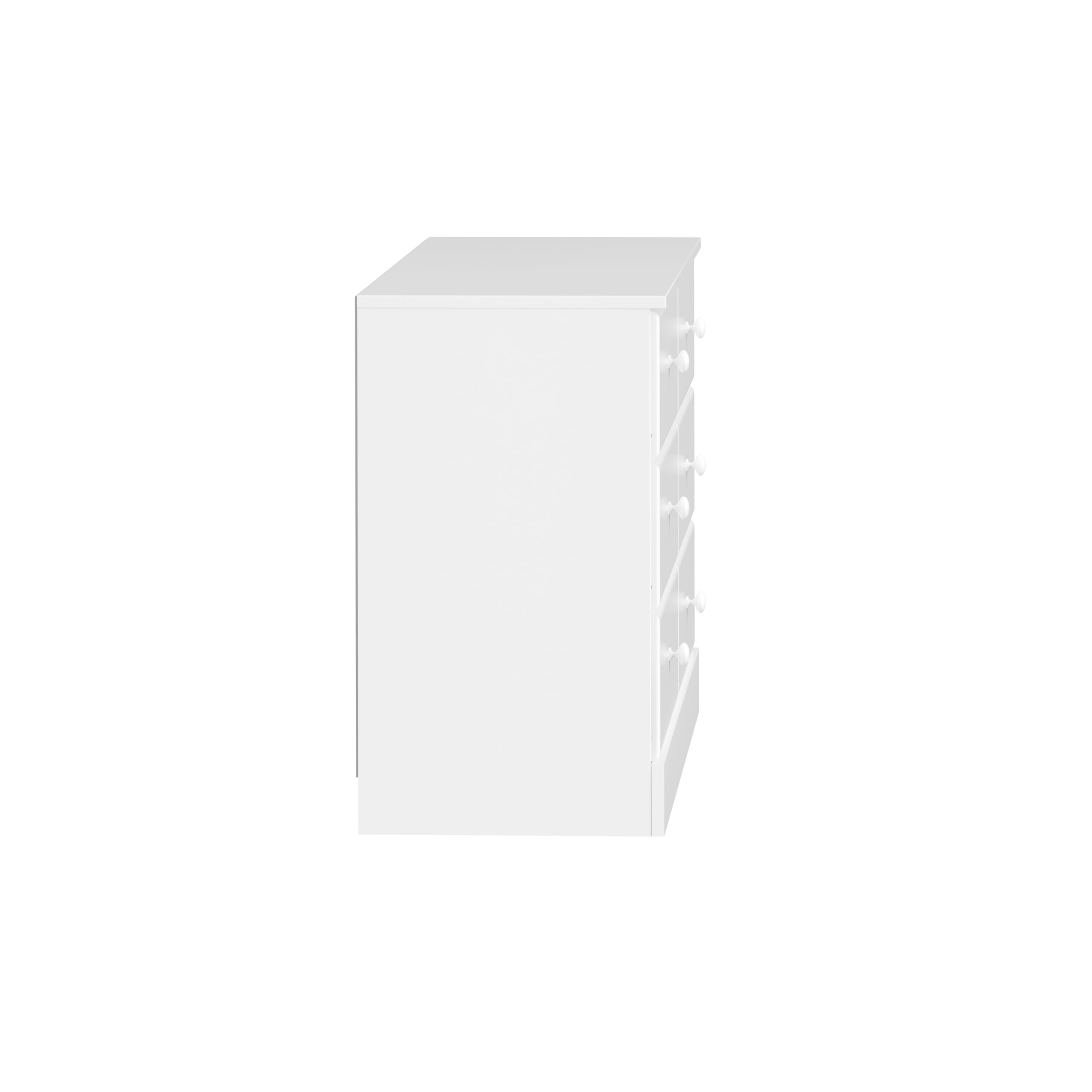 Prepac Astrid 6-Drawer Dresser in White - Modern Bedroom Storage Furniture for Clothes & Accessories Organization | Perfect for Home, Apartment & Dorm Room Decor