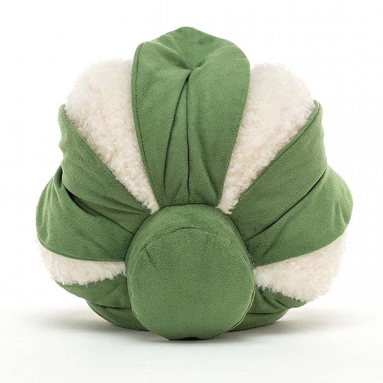 Amuseable Cauliflower Plush Toy - Cute & Soft Stuffed Vegetable for Kids & Adults | Perfect Gift for Veggie Lovers, Home Decor, and Stress Relief