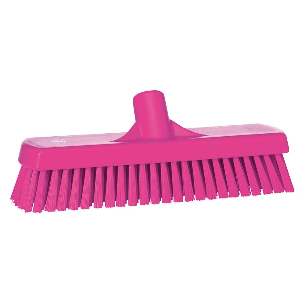 **Heavy-Duty Deck Brush with Polyester Bristles - Replacement Brush for Outdoor Cleaning, Deck Scrubbing, and Patio Maintenance**