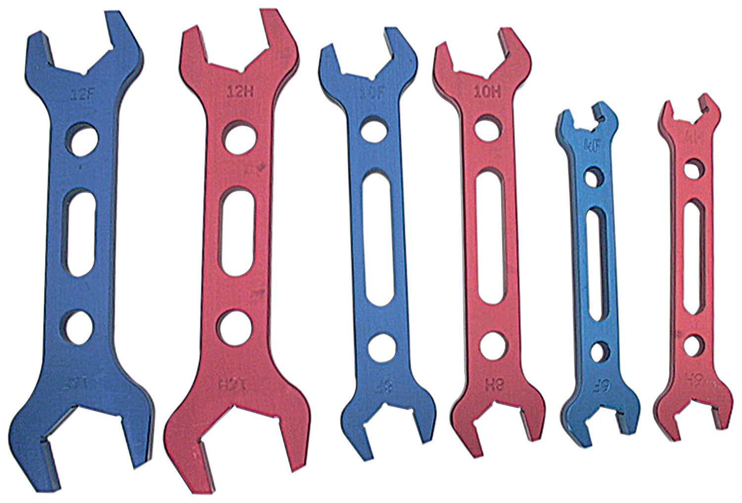 Allstar Performance ALL11120 Double-Ended Aluminum Wrench Set - 10-Piece Professional Tool Kit for Automotive Repair & DIY Projects - Perfect for Mechanics, Home Garage, and Engine Maintenance