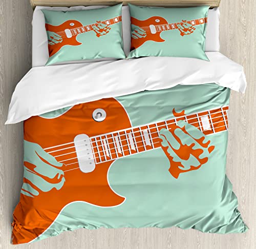Mint Green Orange