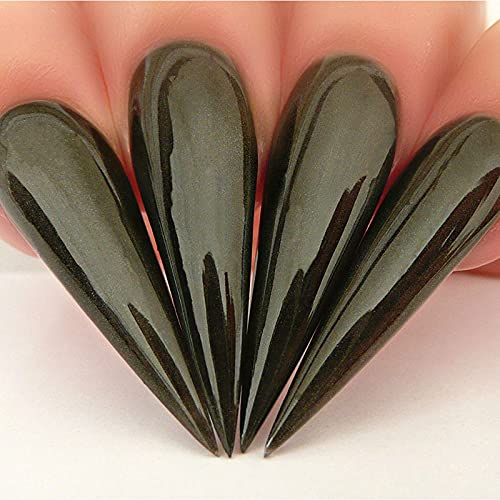 Kiara Sky Nail Dipping Powder Kit - STORMY WEATHER 1oz | Professional Long-Lasting Dip Powder for Salon-Quality Manicures | Glow in The Dark Nail Art Powder | Perfect for Home Nail Care & Professional Nail Salons