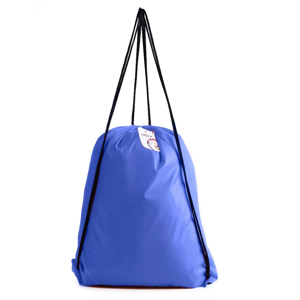 Waterproof Drawstring Backpack - Lightweight Foldable Sports Bag for Travel, Gym & Outdoor Activities | Compact Storage for Hiking, Beach & Daily Use