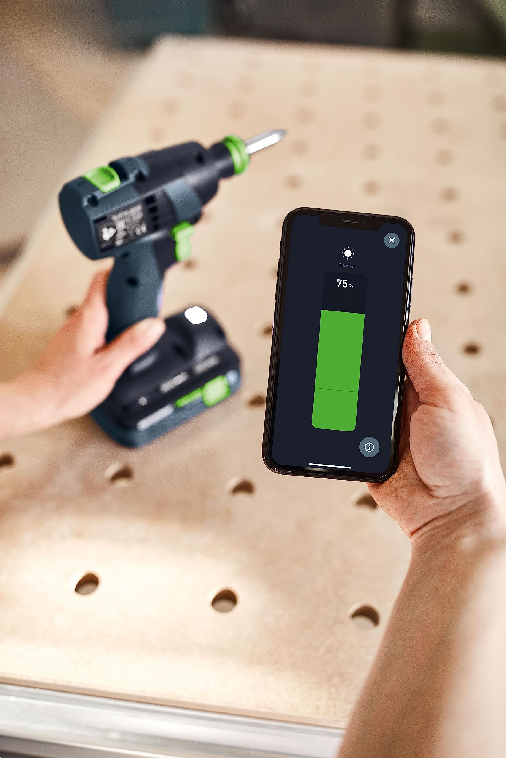 Festool TXS 18 C3.0 Cordless Drill Set - 18V Lithium-Ion Battery, Compact & Powerful for Woodworking, Metal Drilling & DIY Projects