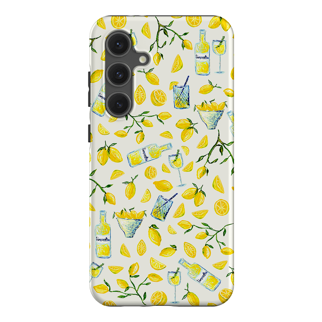Limone Lemon Shockproof Phone Case for iPhone 15 Pro Max - Cute Citrus Fruit Design, Slim Protective Cover with Raised Edges - Perfect for Summer, Beach & Outdoor Activities