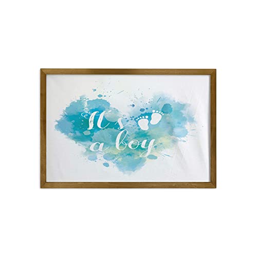 Turquoise and Blue