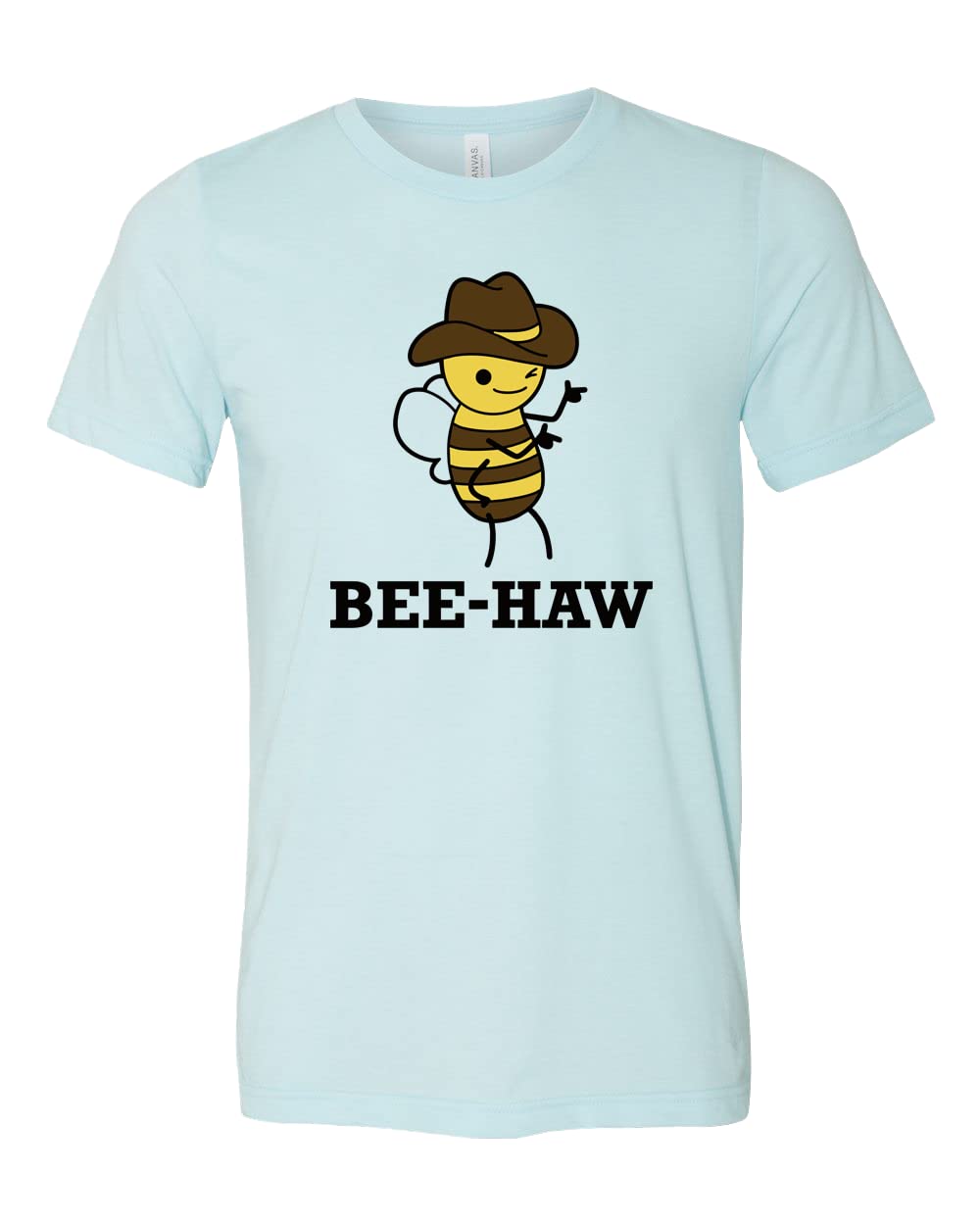 Funny Bee Haw Cowgirl T-Shirt for Women - Western Country Music Tee with Howdy Design - Perfect for Rodeos, Concerts & Country Themed Parties