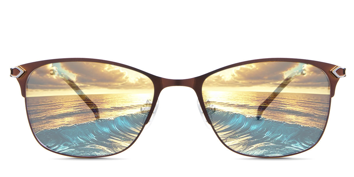 Kira Women's Prescription Tinted Glasses - Stylish & UV Protection for Driving, Reading & Outdoor Activities
