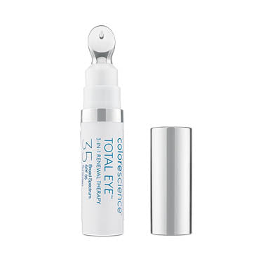 Colorescience Total Eye 3-in-1 Renewal Therapy SPF 35 - Dark Circle Corrector, Anti-Aging Eye Cream & Sun Protection | Brighten, Hydrate & Protect Delicate Eye Area for Day & Night Use