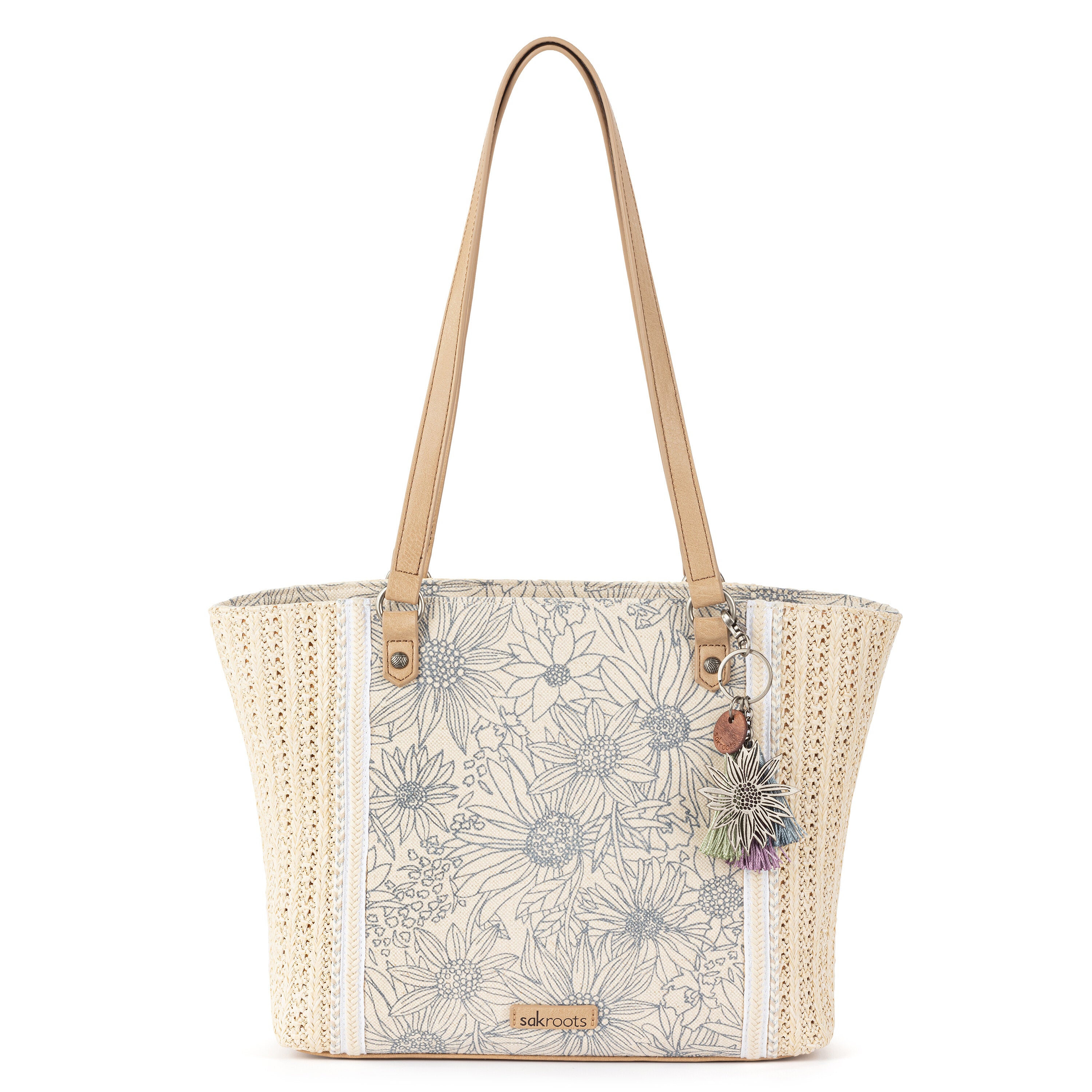 Stylish Metro Tote Bag for Women - Large Durable Canvas Shopping Tote with Long Handles - Perfect for Grocery Shopping, Beach Trips, Work & Travel
