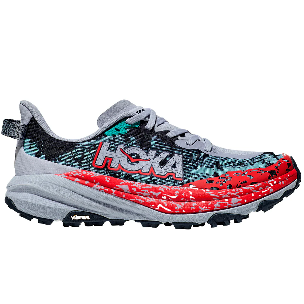 HOKA ONE ONE Speedgoat 6 Trail Running Shoes for Men - Lightweight & Cushioned Hiking Boots - Best for Outdoor Adventures, Mountain Climbing & Long Distance Running