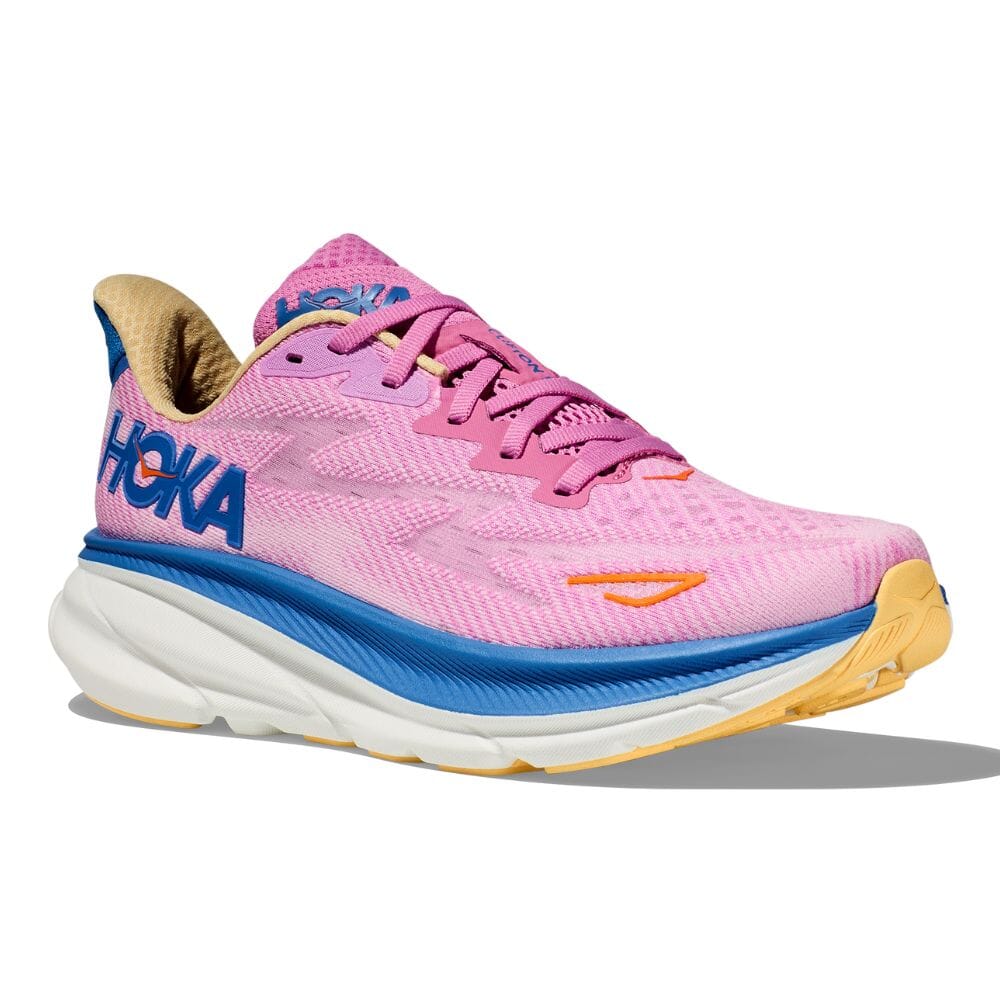 Hoka Women's Clifton 9 Running Shoes - Lightweight Cushioned Sneakers for Road Running, Jogging & Gym Workouts | Perfect for Marathon Training & Everyday Comfort