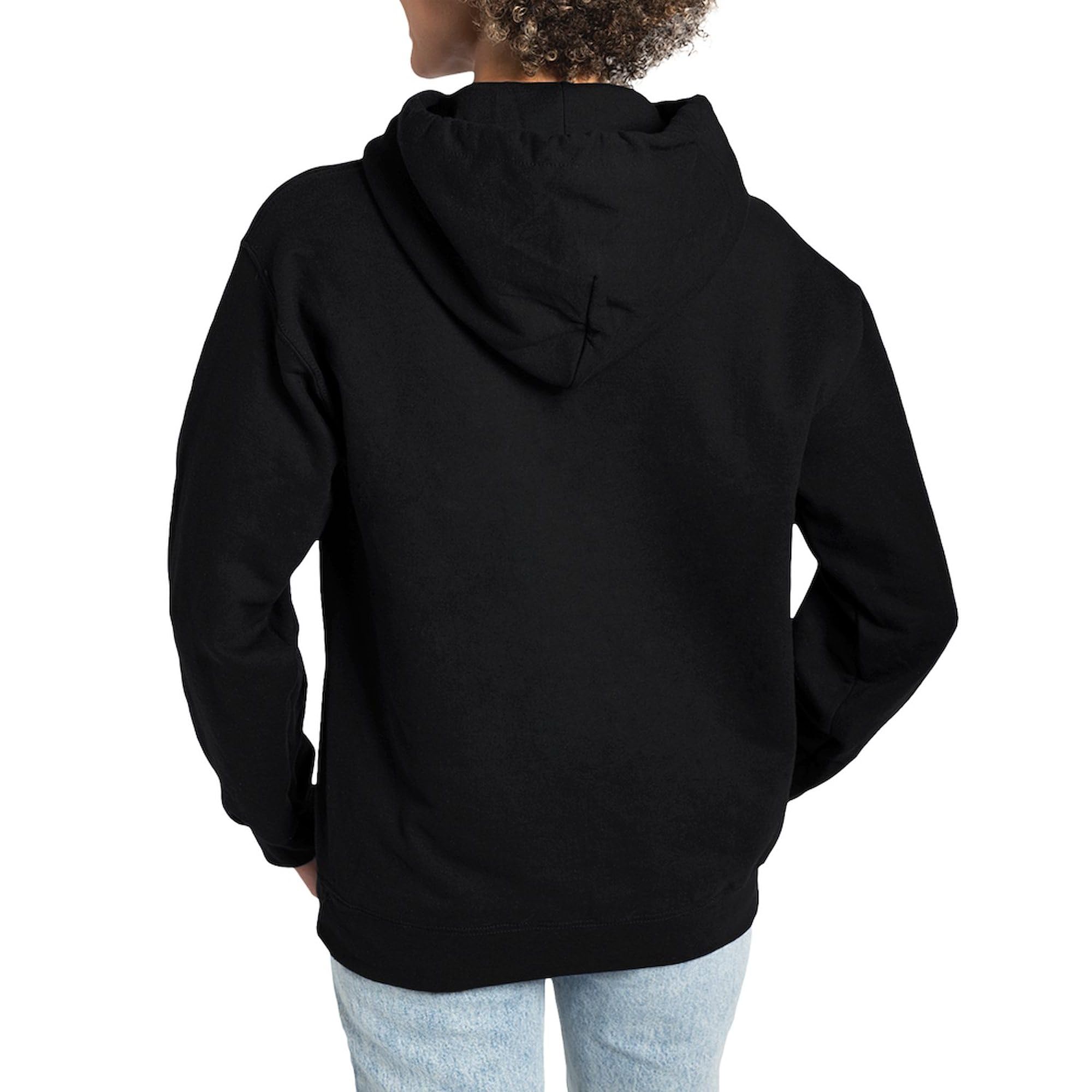 America We Will Rise Women's Dark Pullover Hooded Sweatshirt | Patriotic Womens Hoodie | Soft Fleece Pullover | Perfect for Casual Wear, Outdoor Activities & Political Events