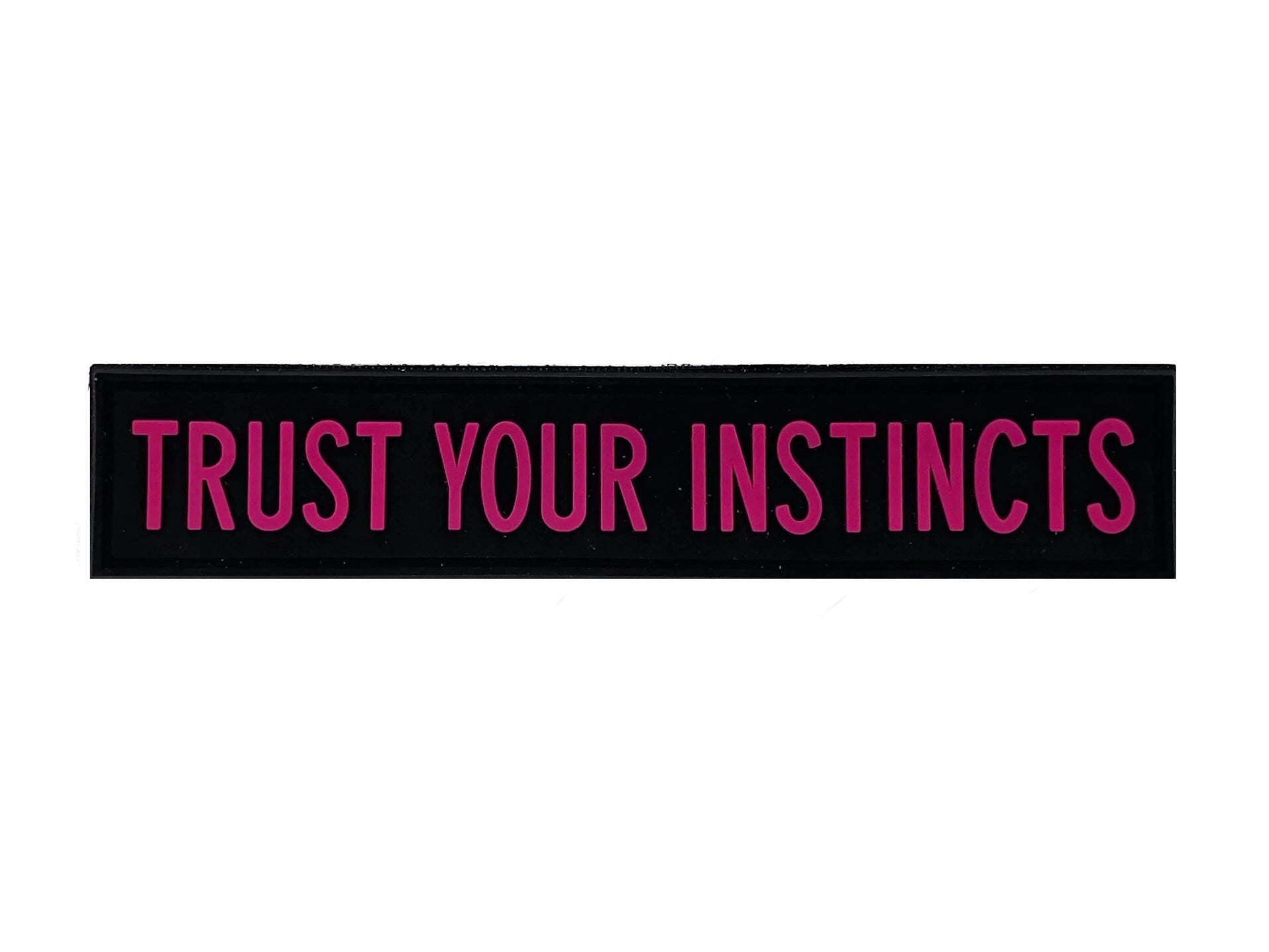 Trust Your Instincts Pink - Women's Fashion T-Shirt with Inspirational Quote | Casual Wear, Gym, Daily Outfits