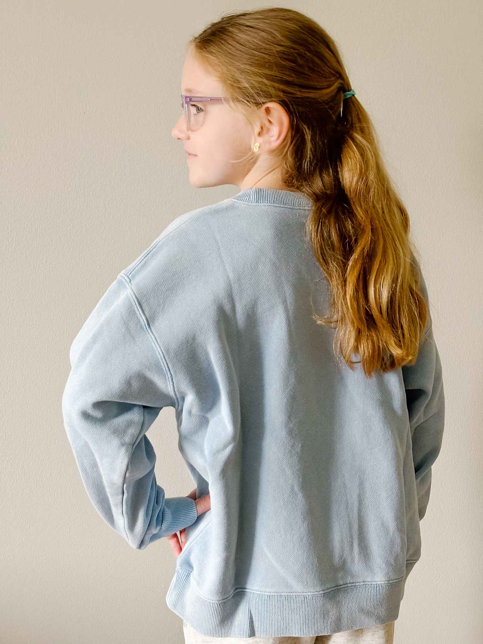 Jesus Loves You Kids Crewneck Sweatshirt - Soft Blue Christian Pullover for Boys & Girls - Church, Sunday School & Family Worship Outfit
