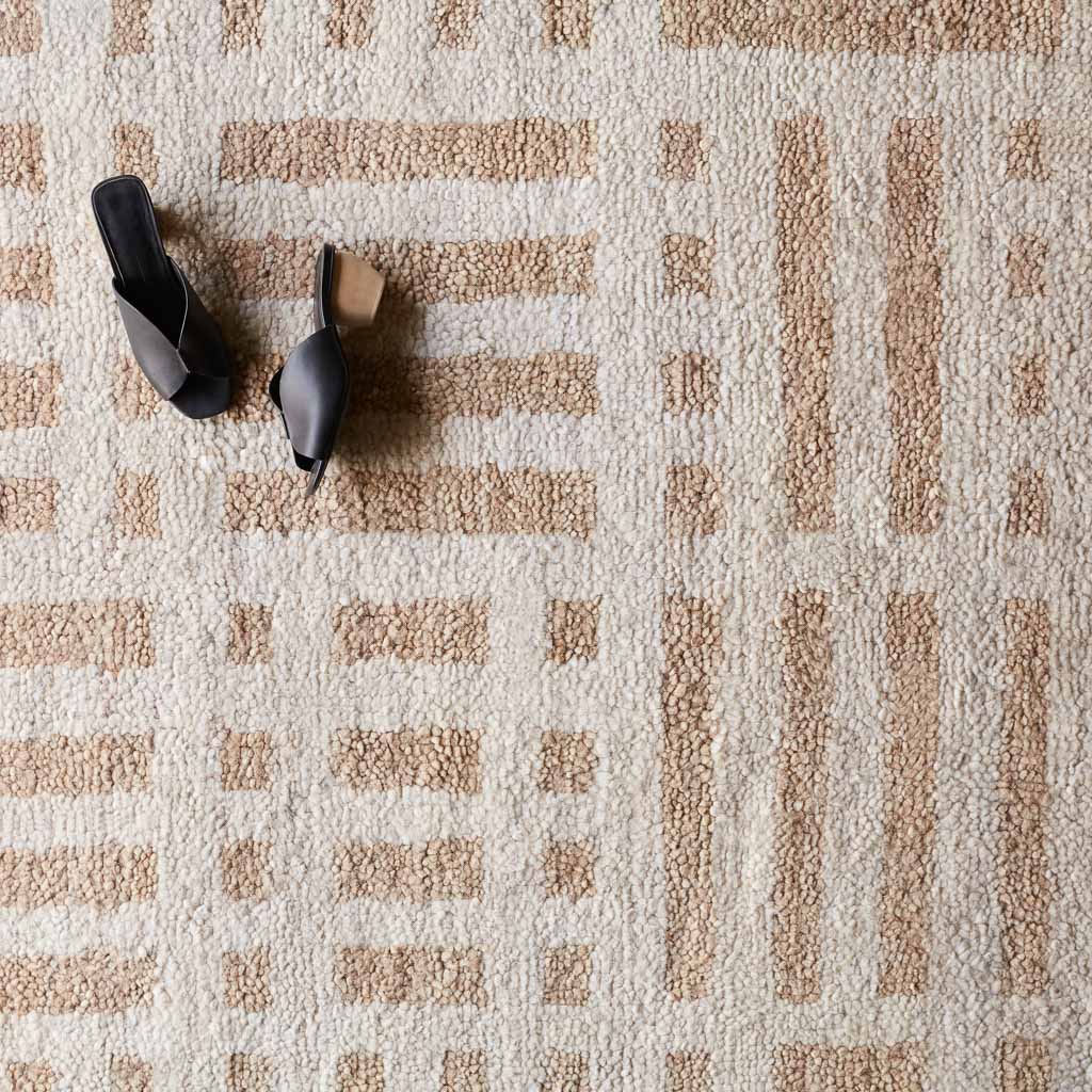 Mahika Hand Knotted Area Rug - Premium Handmade Wool Rug for Living Room, Bedroom & Dining Room - Soft & Durable Home Decor for Cozy Interior Design