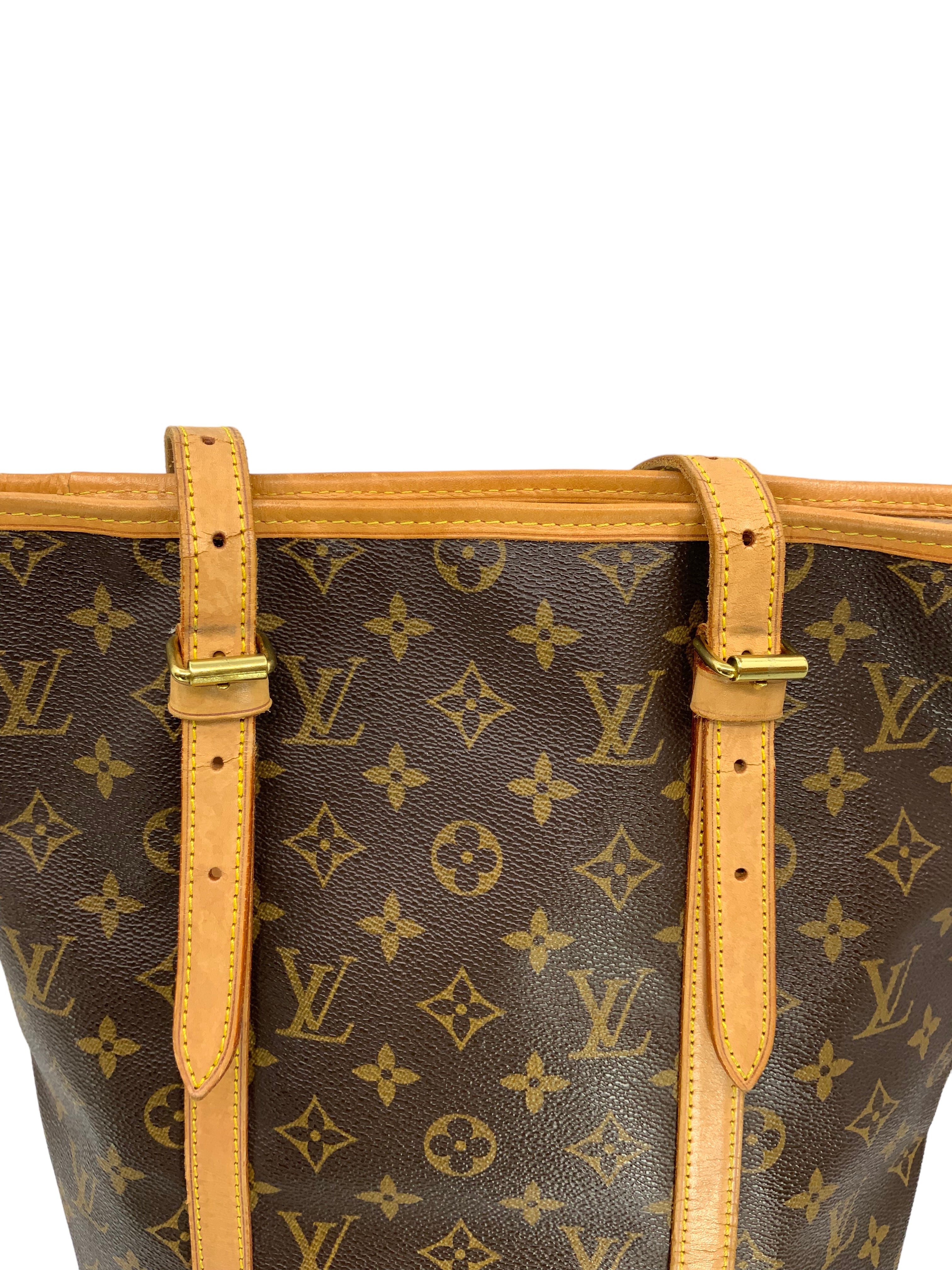 Authentic Louis Vuitton Monogram Canvas Bucket Bag GM - Luxury Designer Handbag for Women, Perfect for Travel, Shopping & Everyday Use