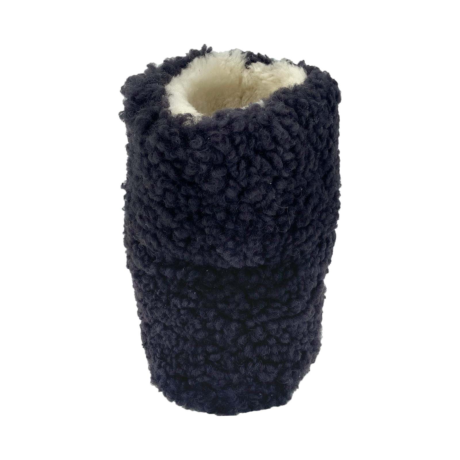 Genuine Sheepskin Wren Bootie Slippers for Women - Cozy Indoor/Outdoor Winter House Shoes for Relaxing at Home