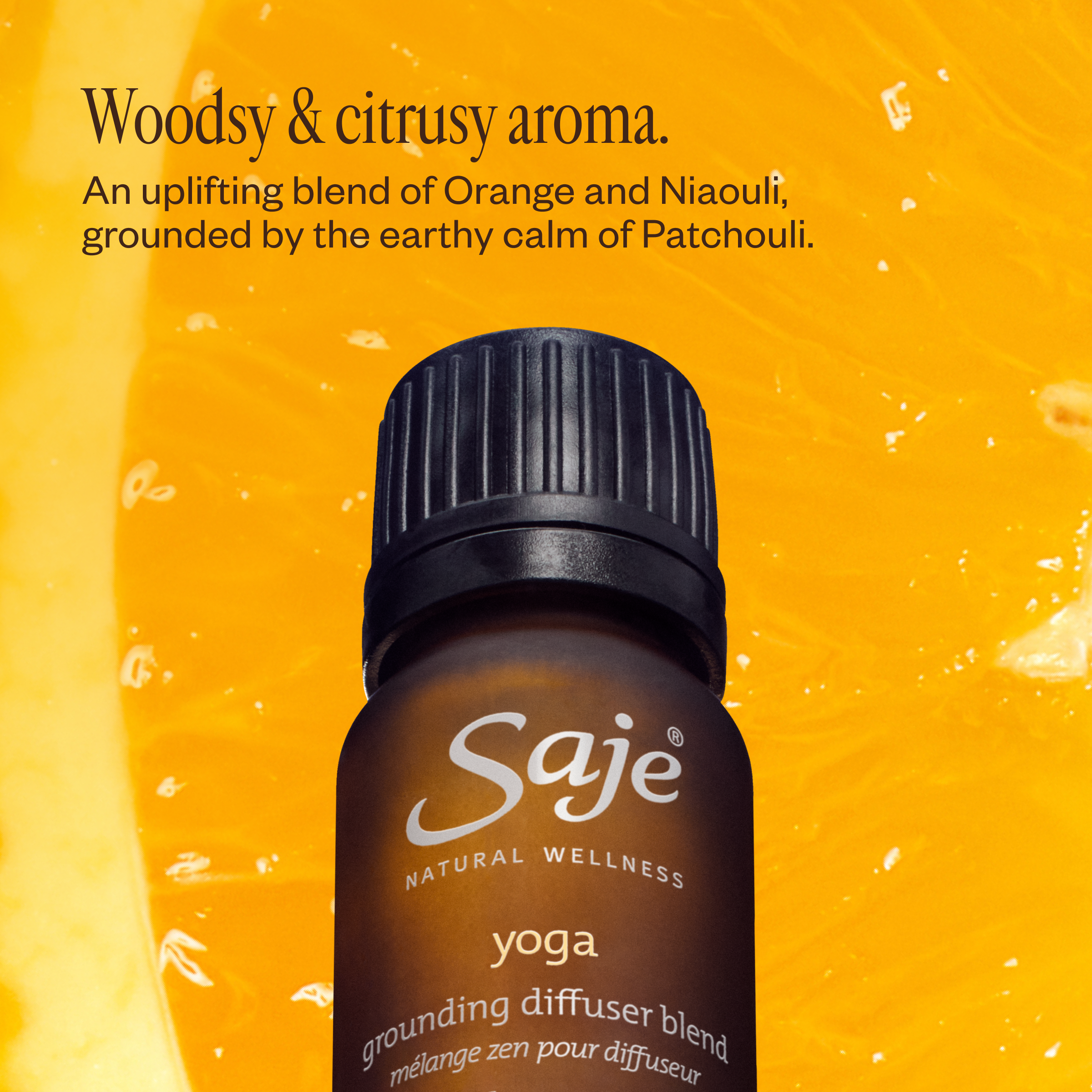 Yoga Grounding Diffuser Blend - Essential Oil Aromatherapy for Relaxation & Stress Relief - Perfect for Yoga, Meditation & Home Spa