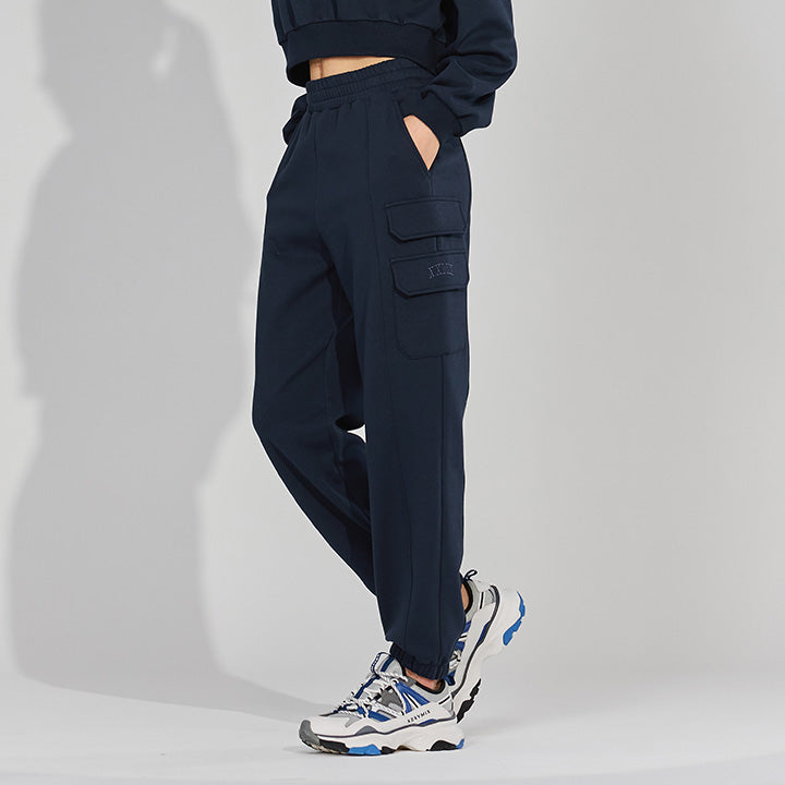 Men's Warm Cotton Cargo Jogger Pants - Comfortable Winter Workout & Casual Lounge Pants for Outdoor Activities