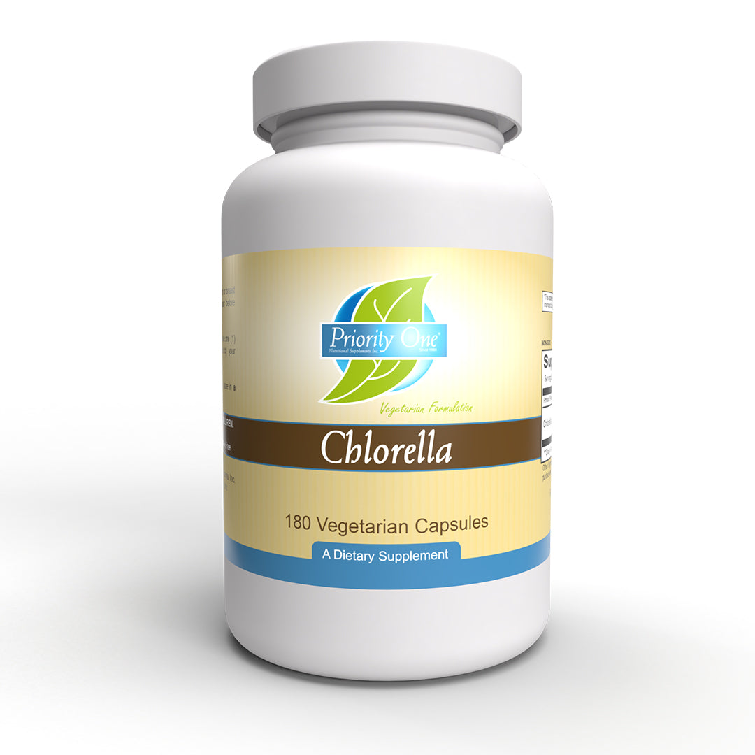 Organic Chlorella 300mg - 180 Vegetarian Capsules | Highest Chlorophyll Content | Natural Detox & Nutrient Supplement | Supports Immune Health & Digestion | Perfect for Daily Wellness Routine & Detox Programs