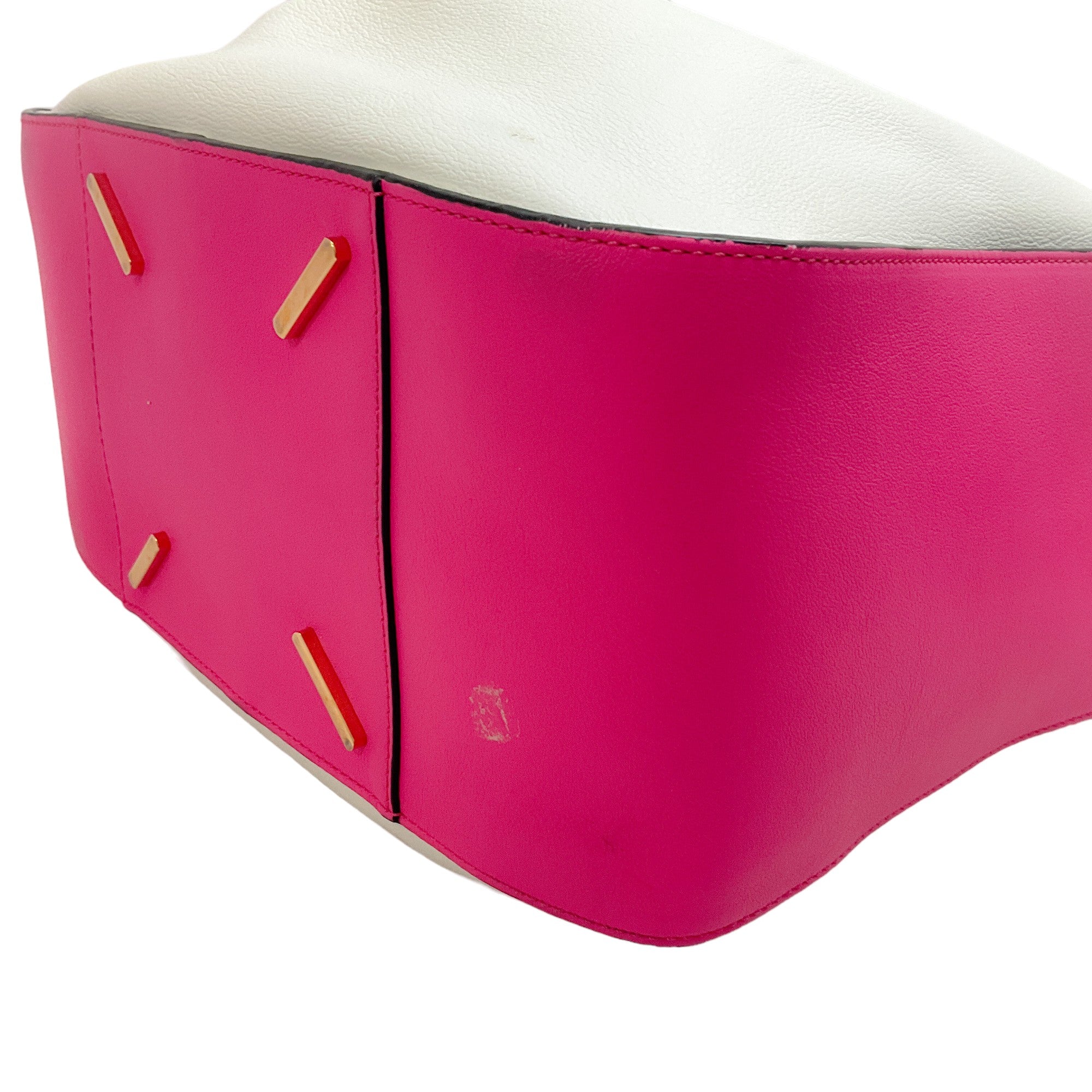 Loewe Hammock Bag in White & Pink - Stylish Crossbody Handbag for Women, Perfect for Everyday Use, Travel & Casual Outings