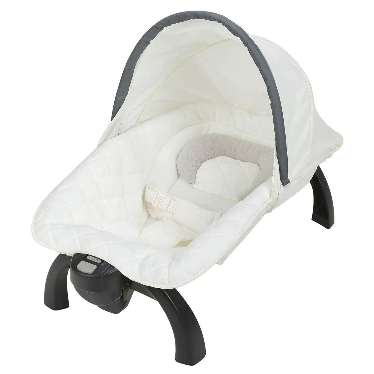Graco Pack 'n Play Playard with Quick Connect Portable Lounger - Deluxe McKinley Design for Baby Travel & Home Playpen | Perfect for Nursery, Daycare & On-the-Go Parents