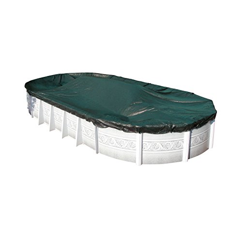 Harris 16-Year Max-Force Riplock Winter Pool Cover for 15'x30' Oval Above Ground Pools | Heavy-Duty Protection Against Snow, Ice & Debris | Perfect for Winter Storage & Seasonal Pool Protection