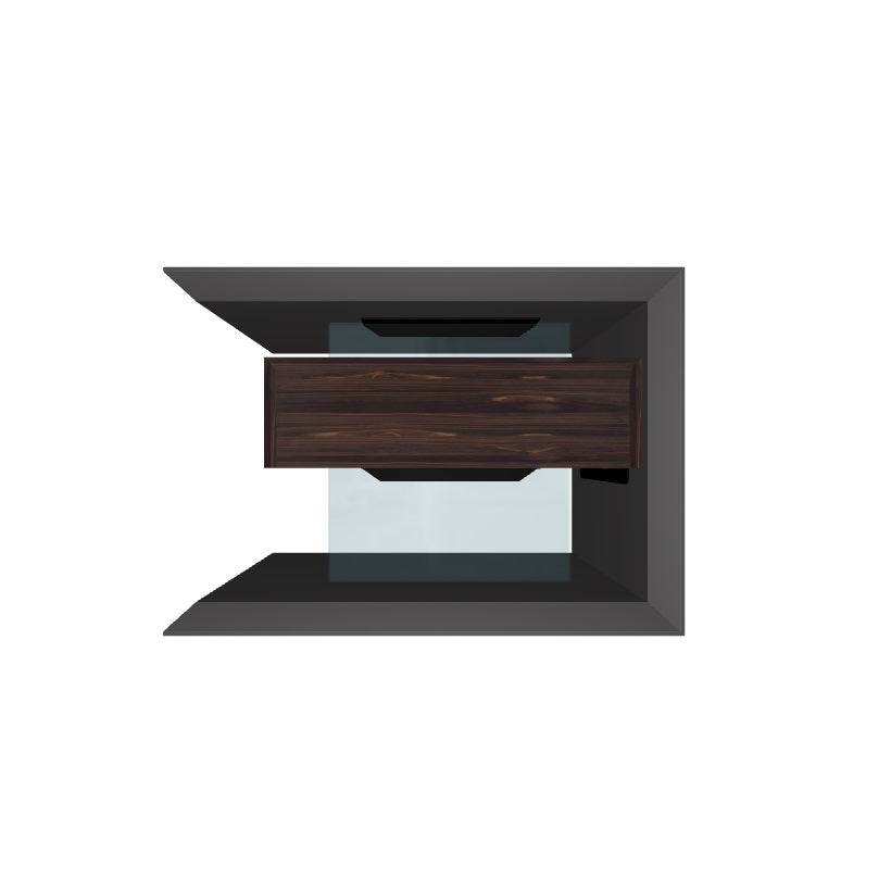 BIAGIO Modern Nightstand with USB Port - Stylish Bedside Table with Storage Drawer for Bedroom, Living Room & Guest Room - Perfect for Phones, Books & Bedside Essentials