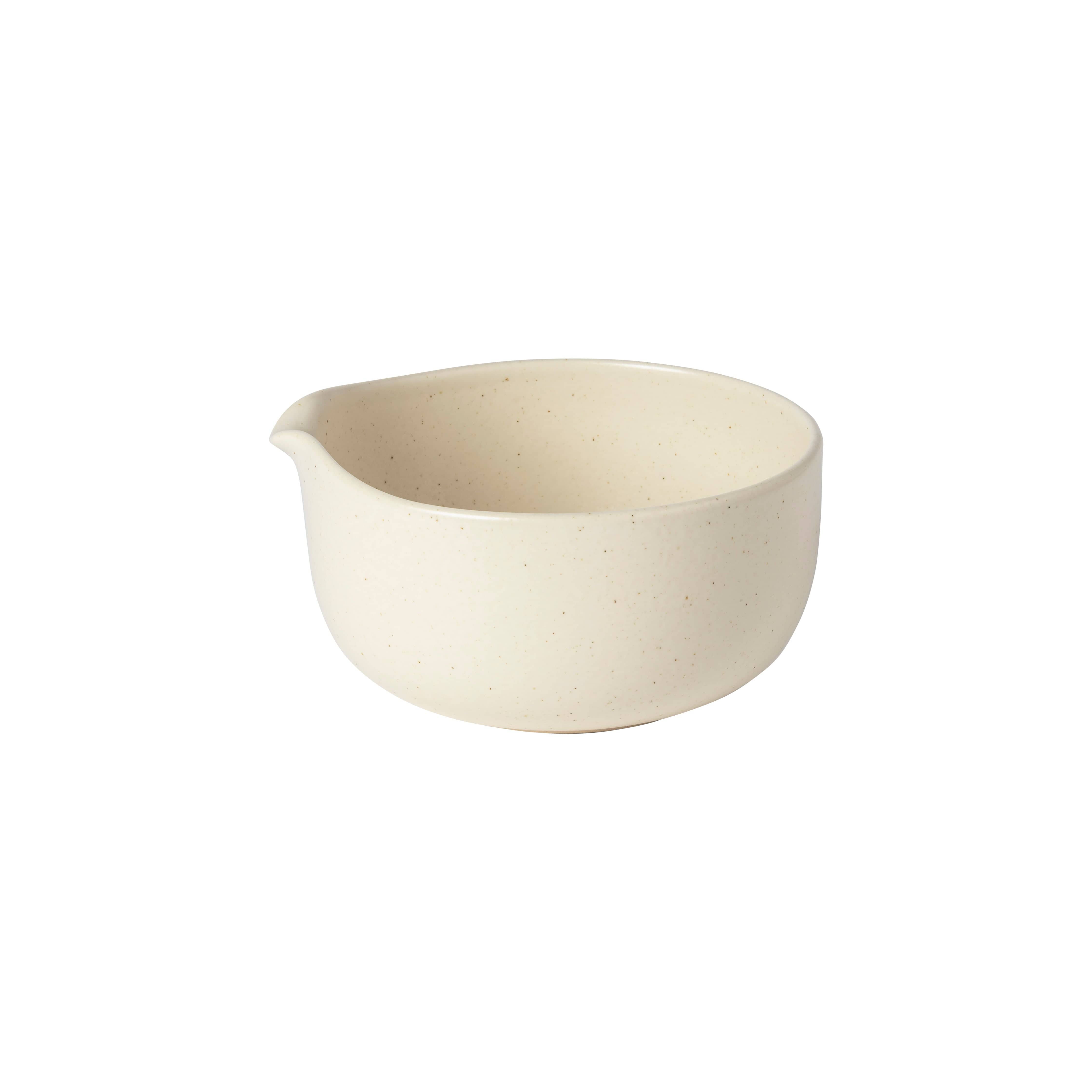 Casafina Pacifica Mixing Bowls Set - 3-Piece Vanilla Colored Stainless Steel Mixing Bowls for Baking, Cooking & Food Prep - Perfect for Kitchen, Restaurant & Home Use