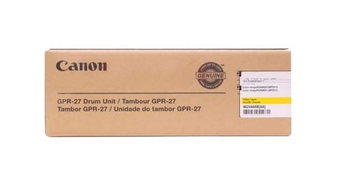 Original Canon OEM Yellow Drum Unit 1-GPR27 (9624A008AA) for LBP-5970 Laser Printer - High-Quality Replacement Toner Drum for Office & Home Printing