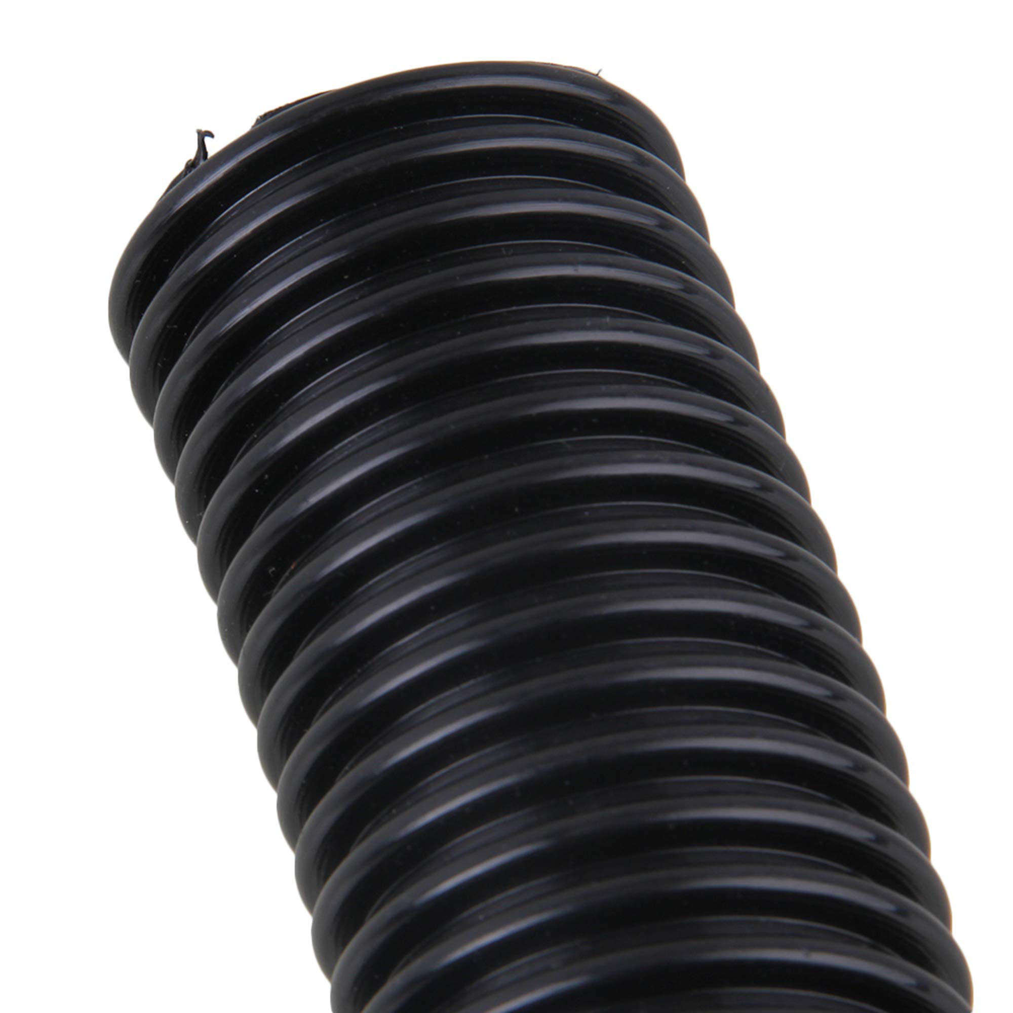 BQLZR 40mm Black Plastic Central Vacuum Hose Kit - Model 00249 - Flexible Industrial Vacuum Accessory for Home & Workshop Cleaning