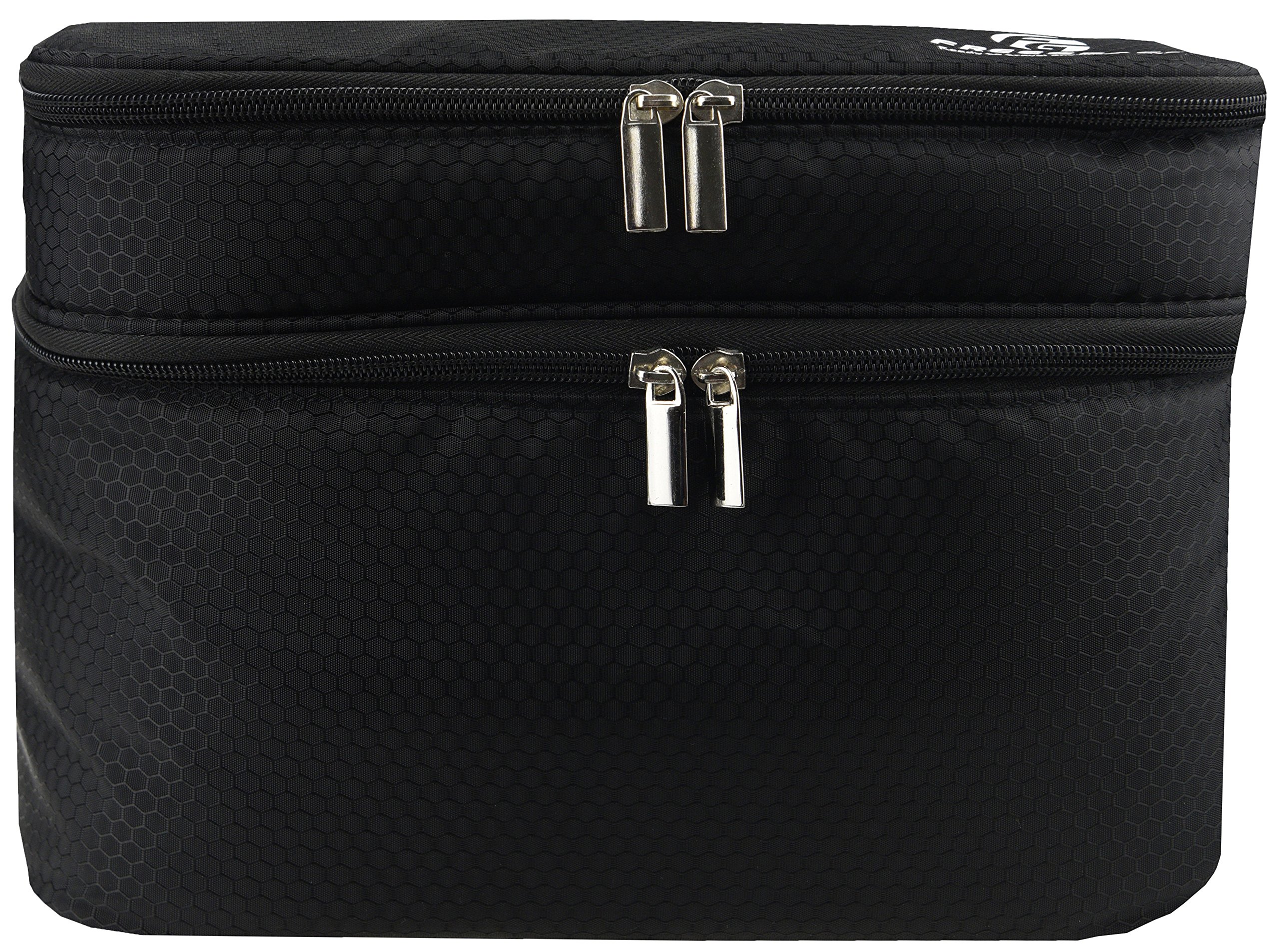 Large Travel Organizer Underwear Bag - Double Layer Packing Storage for Bras, Socks, Underwear & Toiletries | Perfect for Vacation, Business Trips & Gym Essentials