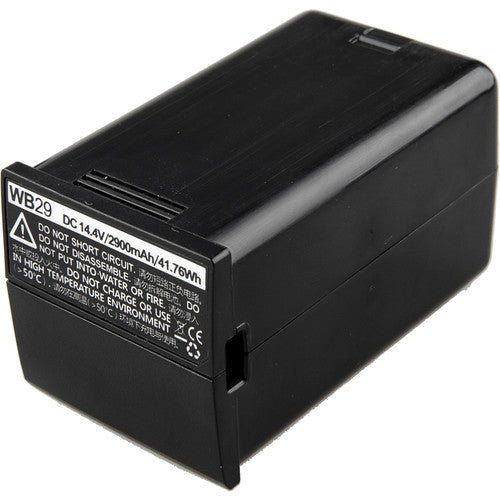 Godox AD200 Rechargeable Lithium Ion Battery Pack - 14.4V 2900mAh High Capacity Power Supply for Pocket Flash - Perfect for Outdoor Photography & Studio Lighting