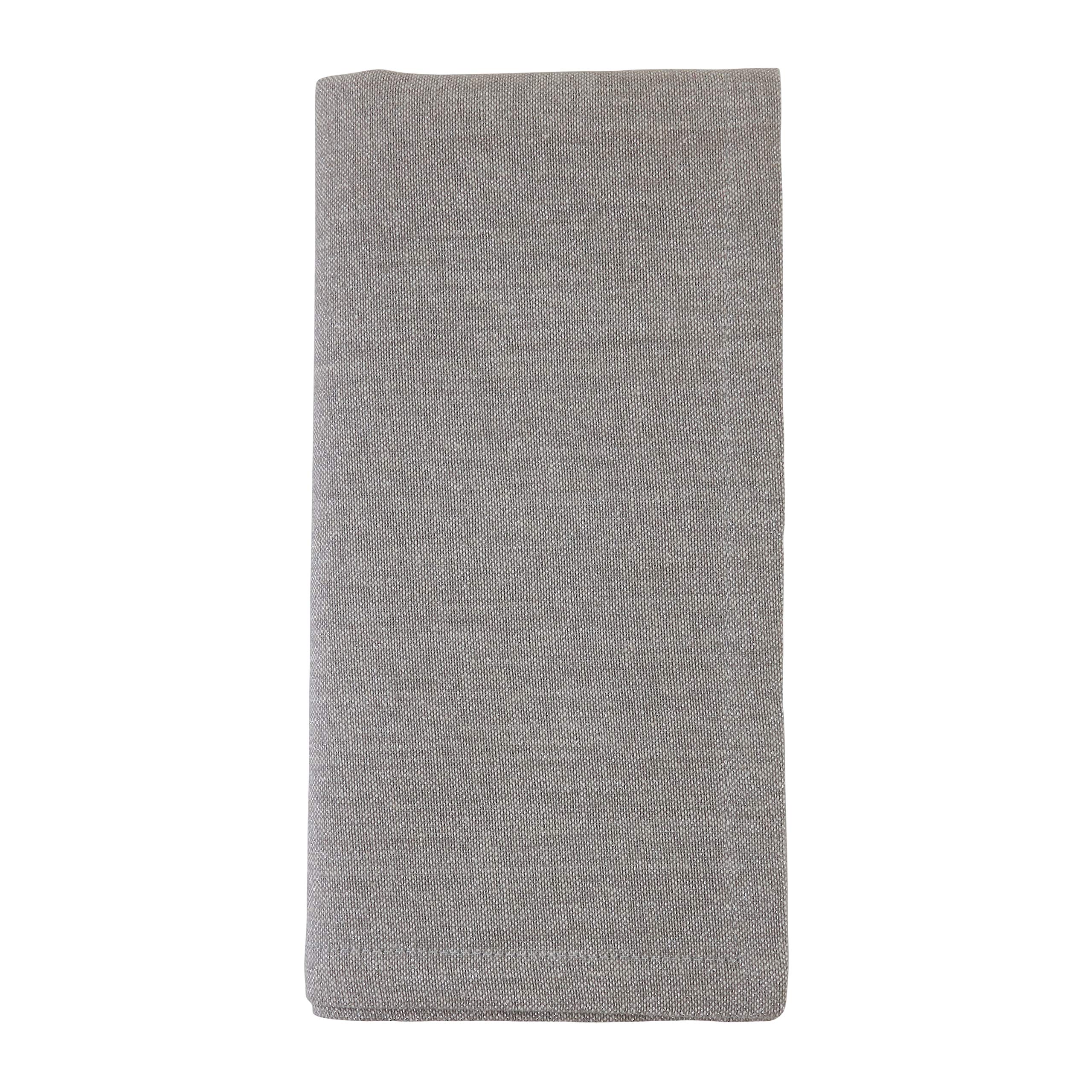Shimmer Design Table Napkins (Set of 4) - Elegant Dinner Party Napkins for Weddings, Holidays & Special Occasions - Premium Quality Decorative Napkins for Formal Dining & Home Decor