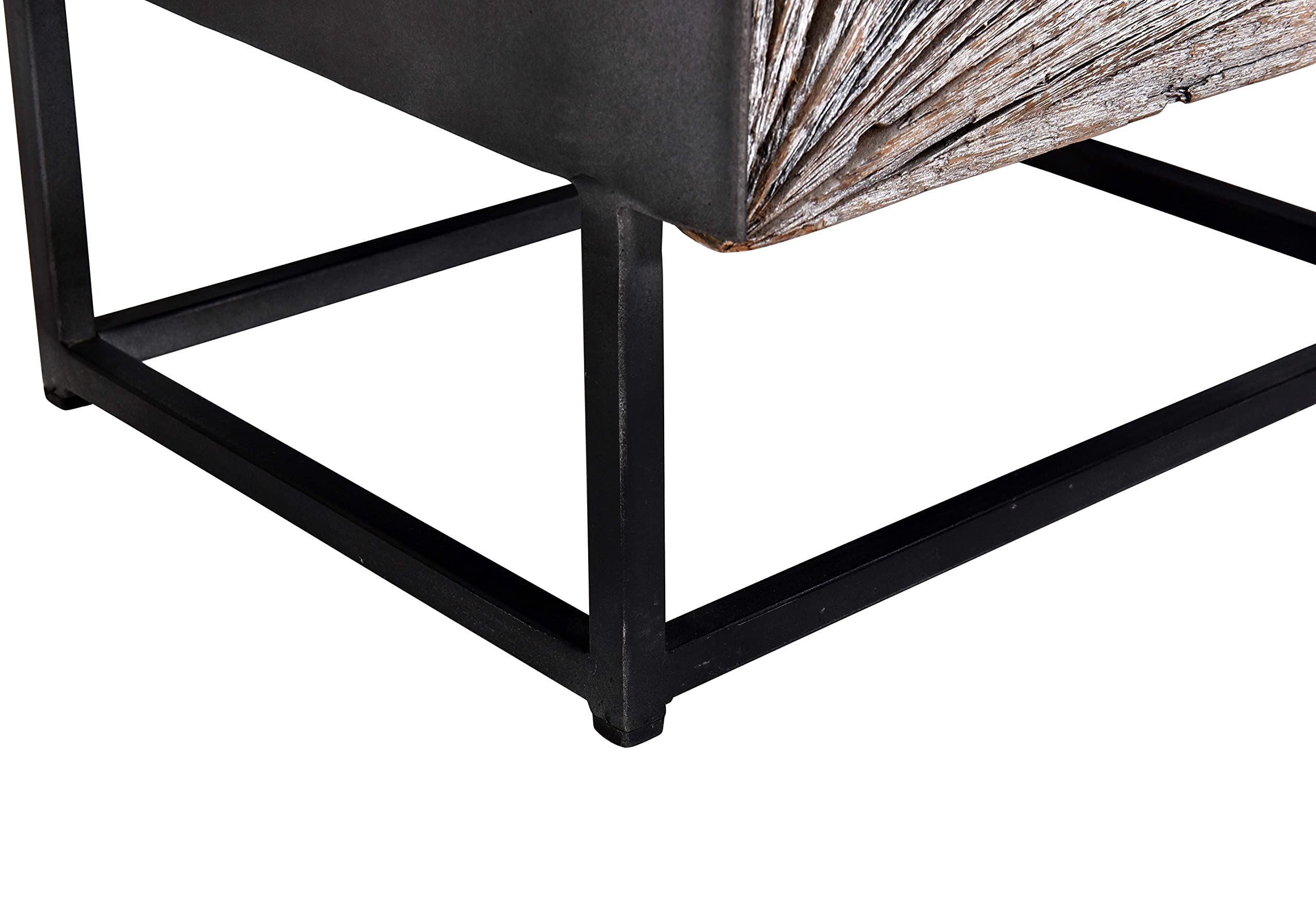 Modern Gray & Black Nightstand with Drawer - Stylish Bedside Table for Bedroom, Living Room, or Office - Progressive Furniture Collection