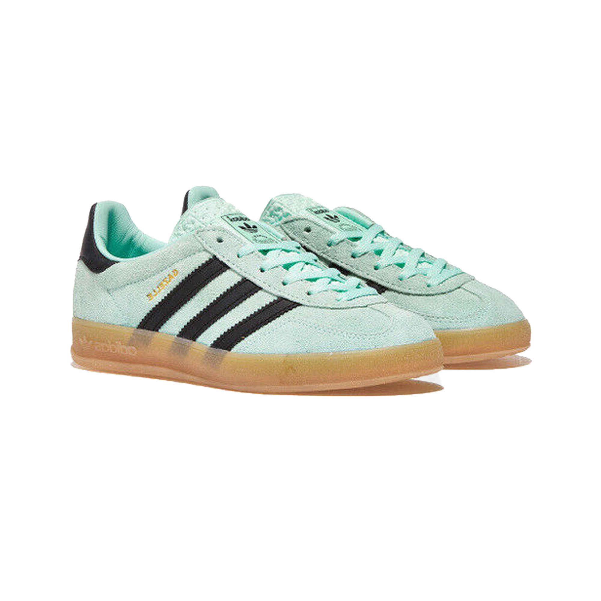 Adidas Gazelle Indoor Sneakers for Men & Women - Turquoise Blue Comfortable Casual Shoes for Gym, Workout & Everyday Wear