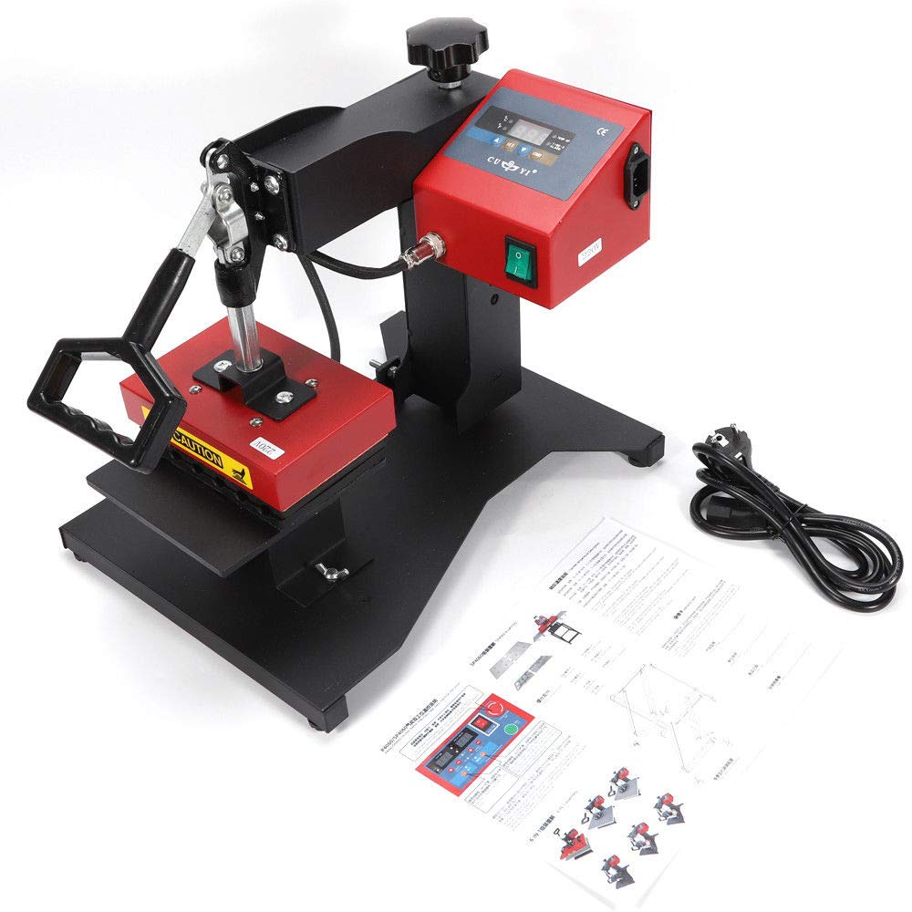3D Sublimation Heat Press Machine 350W Digital Pen Heat Transfer Printer for 6 Ballpoint Pens - DIY Custom Logo Printing for Gifts, Promotions & Crafts