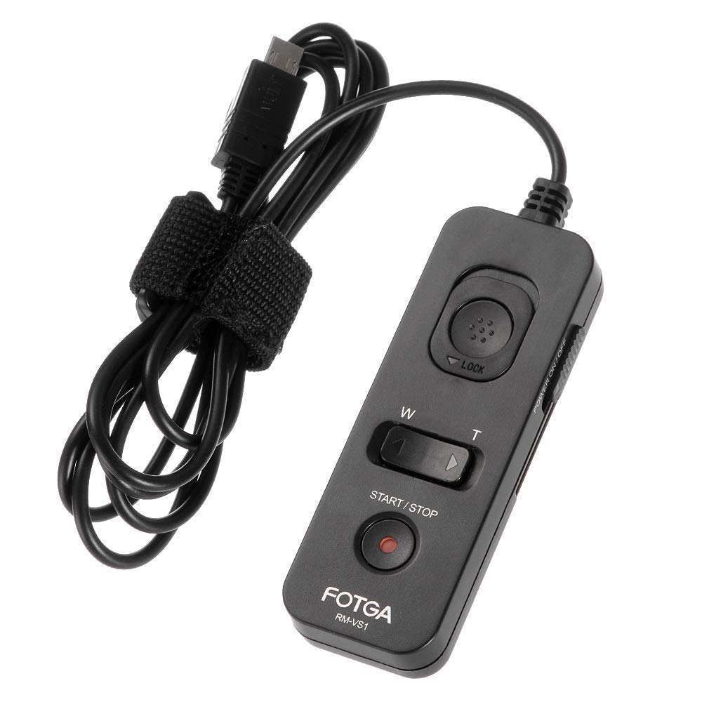 Fotga 3.3ft Wired Remote Shutter Release Cable for Sony Cameras - Compatible with A6500, A6300, A6000, A6400, A7, A7S, A7R II/III, A9, RX100 IV/V/VI, RX10 III/IV, A77II, A99II - Perfect for Time-Lapse, Long Exposure & Group Photography