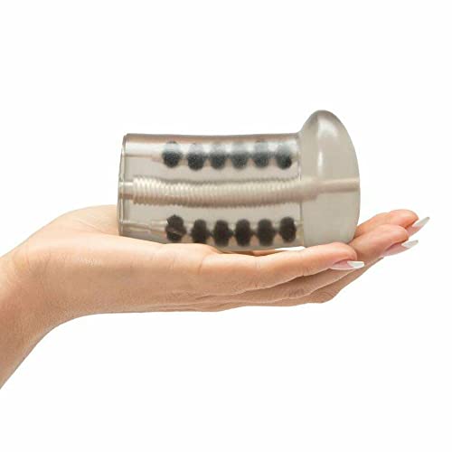 Premium Beaded Anal Stroker for Men - Realistic Prostate Massager & Male Masturbation Sleeve - Adult Sex Toy for Solo Play & Couples Fun - Waterproof & Easy to Clean