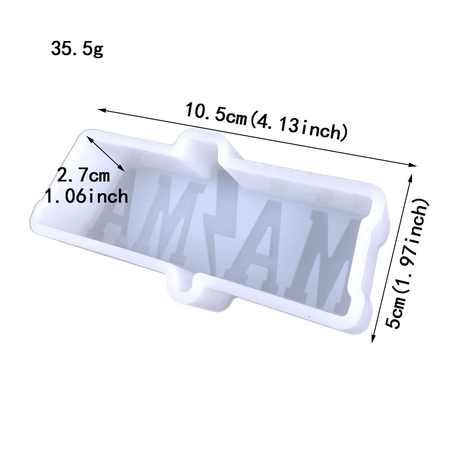 Premium Silicone Molds for Freshies & Aroma Beads - Epoxy Resin, Soap & Candle Making Molds - Car Air Freshener & Pendant DIY Craft Supplies (White, C-081801) - Perfect for Home, Car & Gift Making