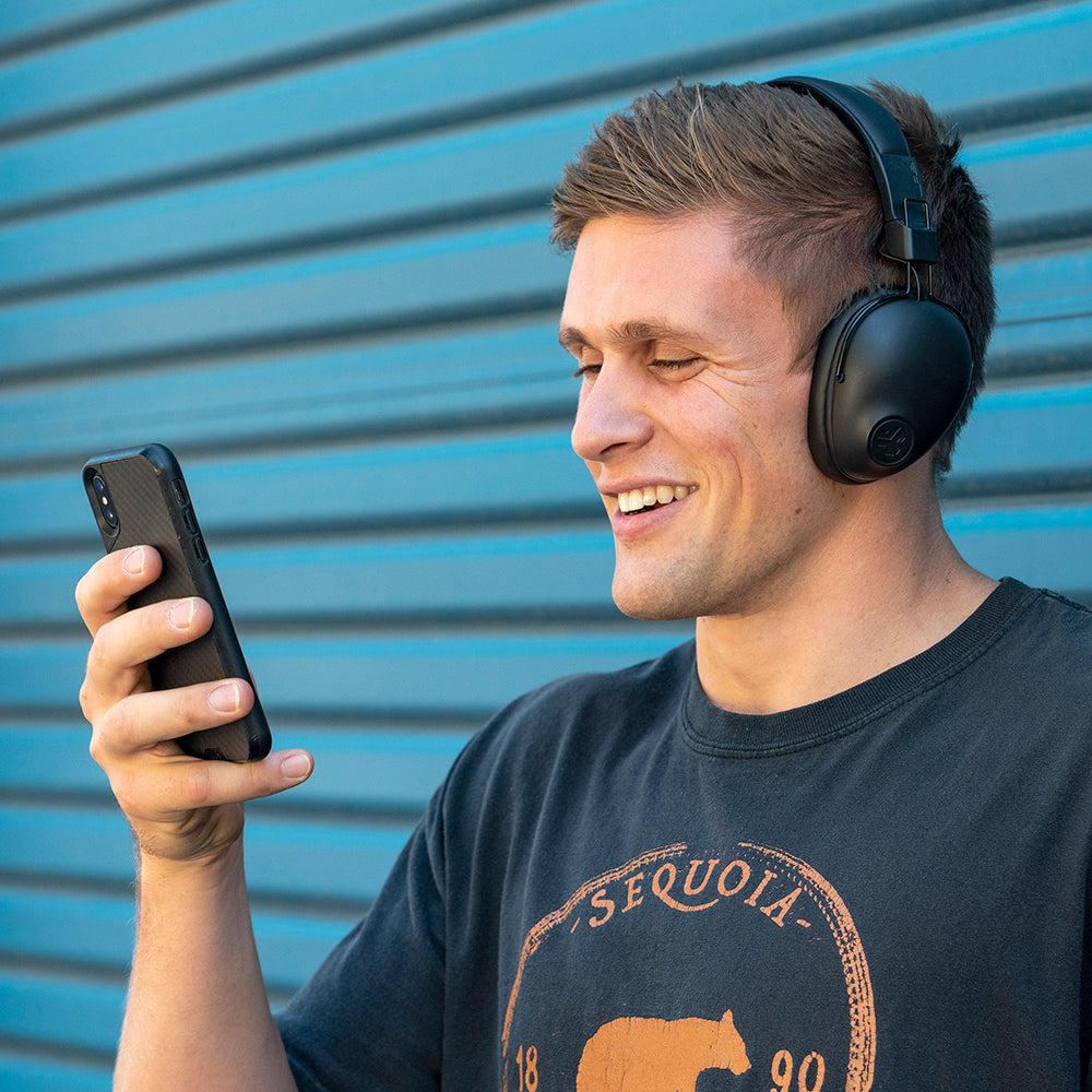 Studio Pro Wireless Over Ear Headphones - Noise Cancelling Bluetooth Headset with Mic, Hi-Fi Sound for Music, Gaming & Travel - Black
